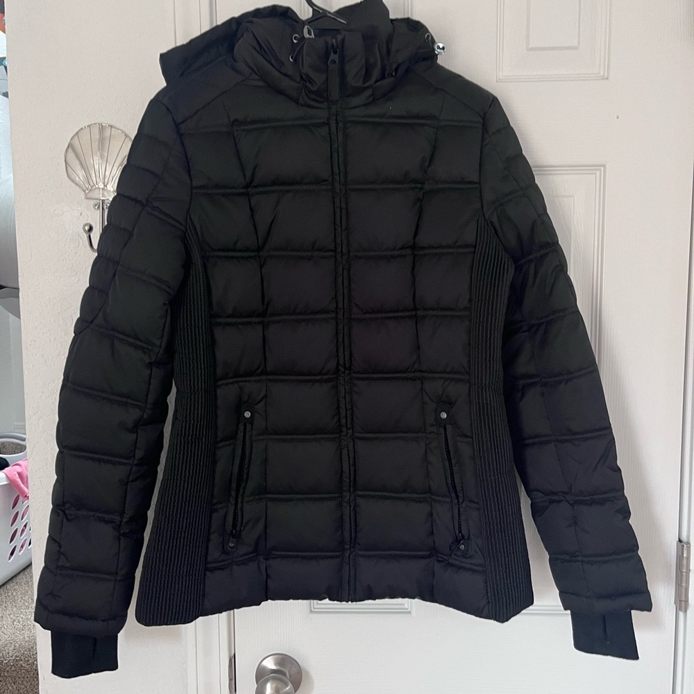 Nautica Water-Resistant Black Jacket